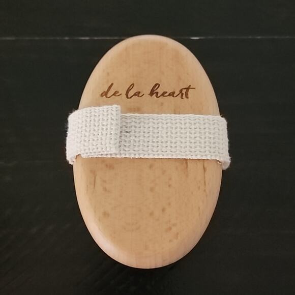 DE LA HEART The Body Brush Drawstring Bag Dry Brushing - Picture 2 of 7